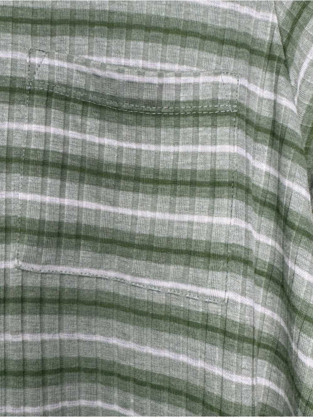 LuLaRoe NWT Carly Dress L Green Stripe Pocket short sleeve flowy - Picture 5 of 6